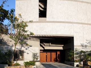 菩方田, 黃宏輝建築師事務所 黃宏輝建築師事務所 Casas de estilo ecléctico Azulejos