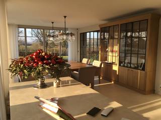 verbouwing eengezinswoning, A2S ARCHITECTEN A2S ARCHITECTEN Country style dining room