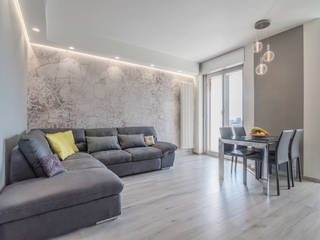 Ristrutturazione appartamento Torino, Beinasco, Facile Ristrutturare Facile Ristrutturare Salones minimalistas