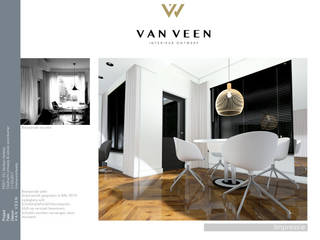 INTERIEURONTWERP & INTERIEURADVIES, VAN VEEN INTERIOR DESIGN VAN VEEN INTERIOR DESIGN Moderne woonkamers