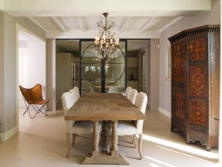 Interior design di villa privata a Montefalco (PG), Fabricamus - Architettura e Ingegneria Fabricamus - Architettura e Ingegneria Classic style dining room