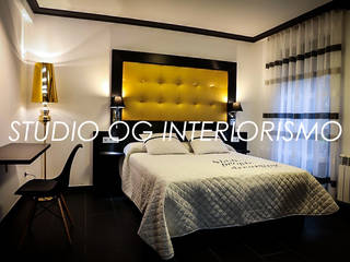 Hostal*** El Padrino (Grupo O Mirador), STUDIO OG INTERIORISMO STUDIO OG INTERIORISMO Коммерческие помещения