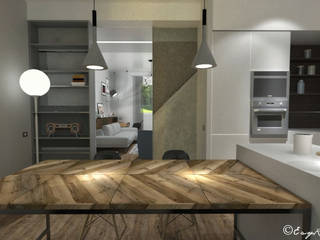 Contrasti materici e industrial, Easy Relooking Easy Relooking Industrial style kitchen