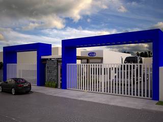 Remodelacion Magneti Marelli, H+R ARQUITECTOS H+R ARQUITECTOS Bodegas de estilo moderno