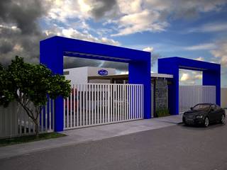 Remodelacion Magneti Marelli, H+R ARQUITECTOS H+R ARQUITECTOS Bodegas de estilo moderno