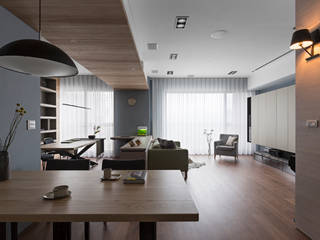 | World Island 世界島| , 賀澤室內設計 HOZO_interior_design 賀澤室內設計 HOZO_interior_design Eclectic style living room
