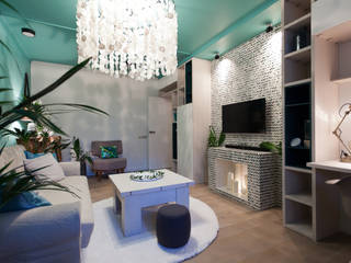 Волна, Artcrafts Artcrafts Tropical style living room