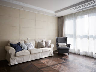 <고덕 래미안 힐스테이트> , CASA GREIGE(까사그레이지) CASA GREIGE(까사그레이지) Modern living room