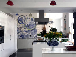 dream , José den Hartog José den Hartog Eclectic style kitchen Tiles Blue