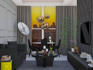 Apartmento Decorado, Tamahi Design Tamahi Design Salas de estar clássicas MDF
