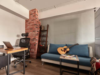 休憩 chill-out, 耀昀創意設計有限公司/Alfonso Ideas 耀昀創意設計有限公司/Alfonso Ideas Scandinavian style living room