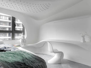自然不造作 零角度唯美宅, Luova 創研俬.集 Luova 創研俬.集 Modern style bedroom Concrete
