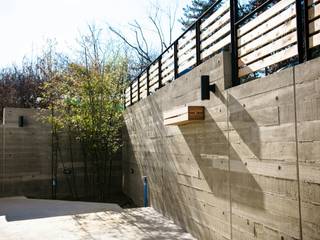 전주 단독주택, 인우건축사사무소 인우건축사사무소 Casas estilo moderno: ideas, arquitectura e imágenes Concreto reforzado