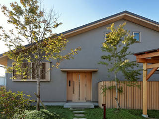 IT House, 磯村建築設計事務所 磯村建築設計事務所 Asian style houses Wood Wood effect