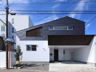 小松の家～シンプルモダンの家～, ㈱ライフ建築設計事務所 ㈱ライフ建築設計事務所 Moderne huizen