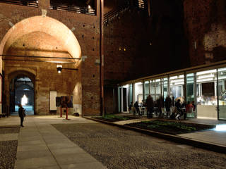 Calicantus Caffetteria Castello Sforzesco , ARCò Architettura & Cooperazione ARCò Architettura & Cooperazione Minimalist museums