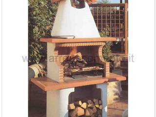 Forni e barbecue in muratura, Arrecocemento Arrecocemento Mediterranean style garden