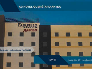Fairfield & Suites Marriott Juriquilla Queretaro, IPY, S.A. IPY, S.A. Casas modernas: Ideas, imágenes y decoración