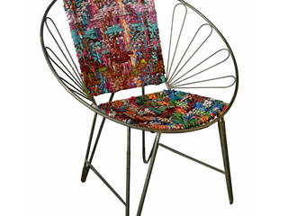 Sonniges Design im Vintage-Gewand: Tropicana, Guru-Shop Guru-Shop Salas/RecibidoresTaburetes y sillas Metal
