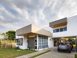 Casa M-C, J-M arquitectura J-M arquitectura 모던스타일 주택 콘크리트