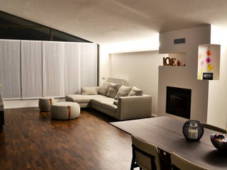 Ristrutturazione appartamento Cantù, Cappelletti Architetti Cappelletti Architetti Modern living room لکڑی Wood effect