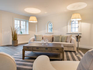 Homestaging XXL in Archsum auf Sylt, Home Staging Sylt GmbH Home Staging Sylt GmbH Moderne Wohnzimmer