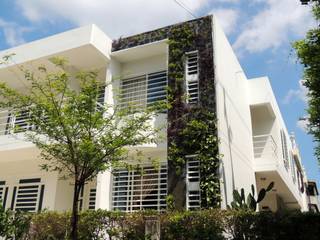 JARDINES VERTICALES, Elementum Arquitectos SAS Elementum Arquitectos SAS กำแพง