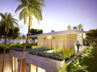 VIVIENDA CAMPESTRE, Elementum Arquitectos SAS Elementum Arquitectos SAS บ้านและที่อยู่อาศัย