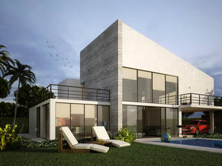 VIVIENDA CAMPESTRE, Elementum Arquitectos SAS Elementum Arquitectos SAS บ้านและที่อยู่อาศัย