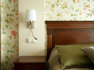 Спальня в английском стиле, Студия дизайна интерьера "SUN" Студия дизайна интерьера 'SUN' クラシカルスタイルの 寝室