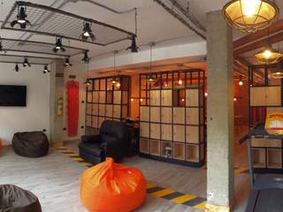 @tresarquitectos Industrial style offices & stores