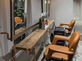 Barbershop und Coiffeur, hysenbergh GmbH | Raumkonzepte Duesseldorf hysenbergh GmbH | Raumkonzepte Duesseldorf Commercial spaces