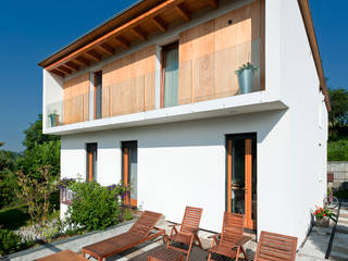 casa studio a Tabiago (2010-11), sergio fumagalli architetto sergio fumagalli architetto 現代房屋設計點子、靈感 & 圖片