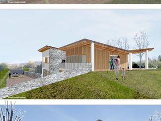 casa JJ a Veduggio, Mb - progetto (2016), sergio fumagalli architetto sergio fumagalli architetto Casas modernas