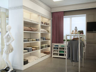 Бутик на Рублёвке, Flatsdesign Flatsdesign Closets clássicos