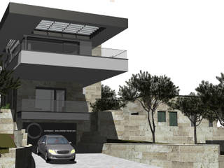 Wohnhaus JA Algarve, Neuner LDA Neuner LDA Moderne Häuser Stein