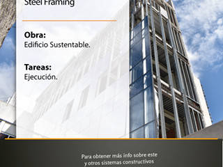 #EDIFICIOSUSTENTABLE | Sede Cooperación Seguros | Venado Tuerto. , Grupo Madero Grupo Madero Ticari alanlar Demir/Çelik