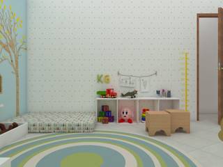 QUARTO INFANTIL MONTESSORIANO, UNUM - ARQUITETURA E ENGENHARIA UNUM - ARQUITETURA E ENGENHARIA Nursery/kid’s room