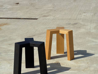 Treepod Stool, Marco Tabak Marco Tabak 现代客厅設計點子、靈感 & 圖片 木頭 Wood effect