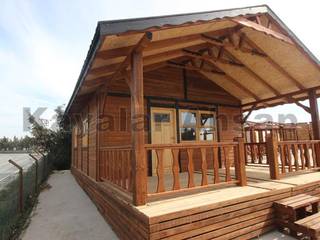 manufacture of wooden houses, KAYALAR AHŞAP KERESTE ÜRÜNLERİ KAYALAR AHŞAP KERESTE ÜRÜNLERİ Jardins minimalistas Madeira Efeito de madeira