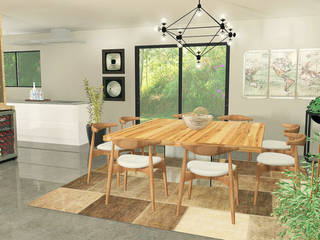 Dining Room in Osterwijk, Studio Baoba Studio Baoba Comedores modernos