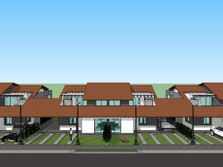 Conjunto residencial campestre, MARATEA estudio MARATEA estudio Modern houses