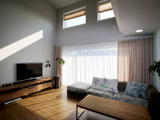 청주 단독주택, (주)에너집 (주)에너집 Livings modernos: Ideas, imágenes y decoración