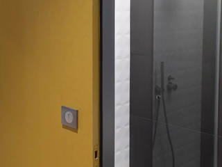 Conception d'une salle de douche, Myriam Wozniak Architecture et décoration Myriam Wozniak Architecture et décoration Minimalist style bathroom