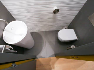 Agencement et aménagement de toilettes, Myriam Wozniak Architecture et décoration Myriam Wozniak Architecture et décoration Minimalist style bathroom