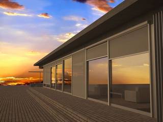 Вертикальные Маркизы, Decortown Decortown Mediterranean style balcony, veranda & terrace Synthetic Brown