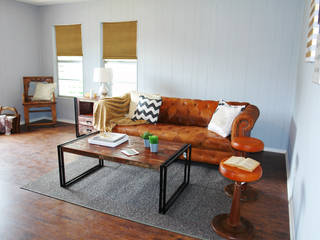 Home Staging Pecan Valley San Antonio Tx, Noelia Ünik Designs Noelia Ünik Designs Phòng khách phong cách công nghiệp