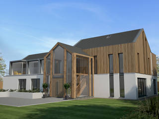 Oak House - Hayling Island, dwell design dwell design Casas modernas