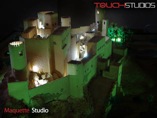 مجسم معماري (ماكيت) لقلعة نخل بعمان, Touch-studios Touch-studios