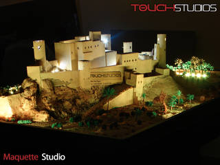 مجسم معماري (ماكيت) لقلعة نخل بعمان, Touch-studios Touch-studios